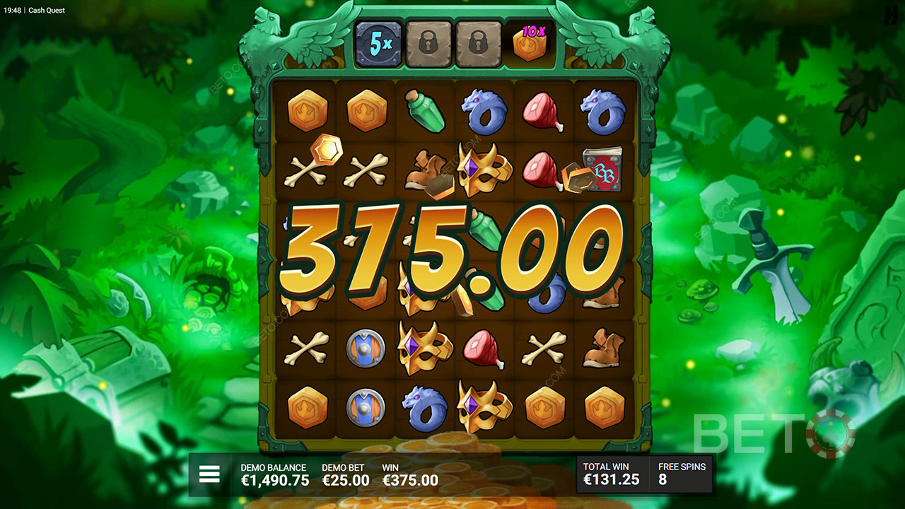 Đánh giá Cash Quest của BETO Slots