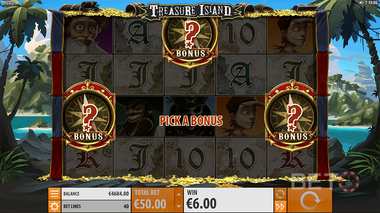 Treasure Island (Quickspin)  Chơi Miễn Phí