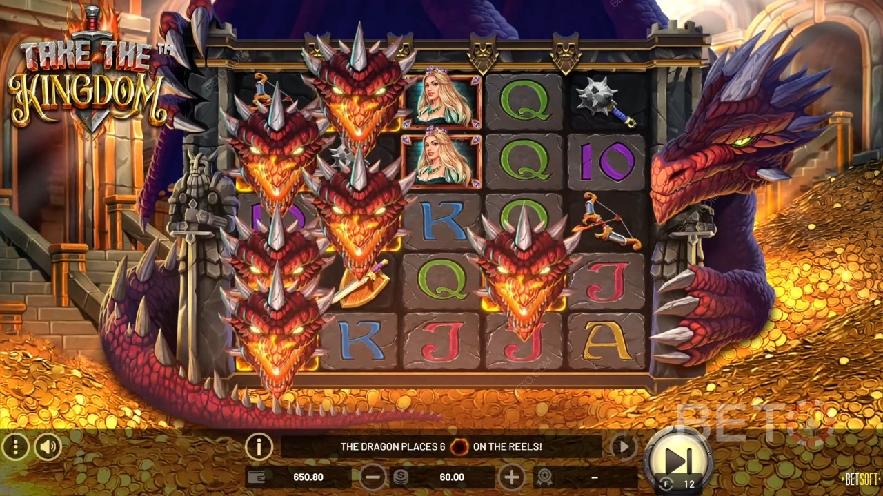Đánh giá Take The Kingdom của BETO Slots