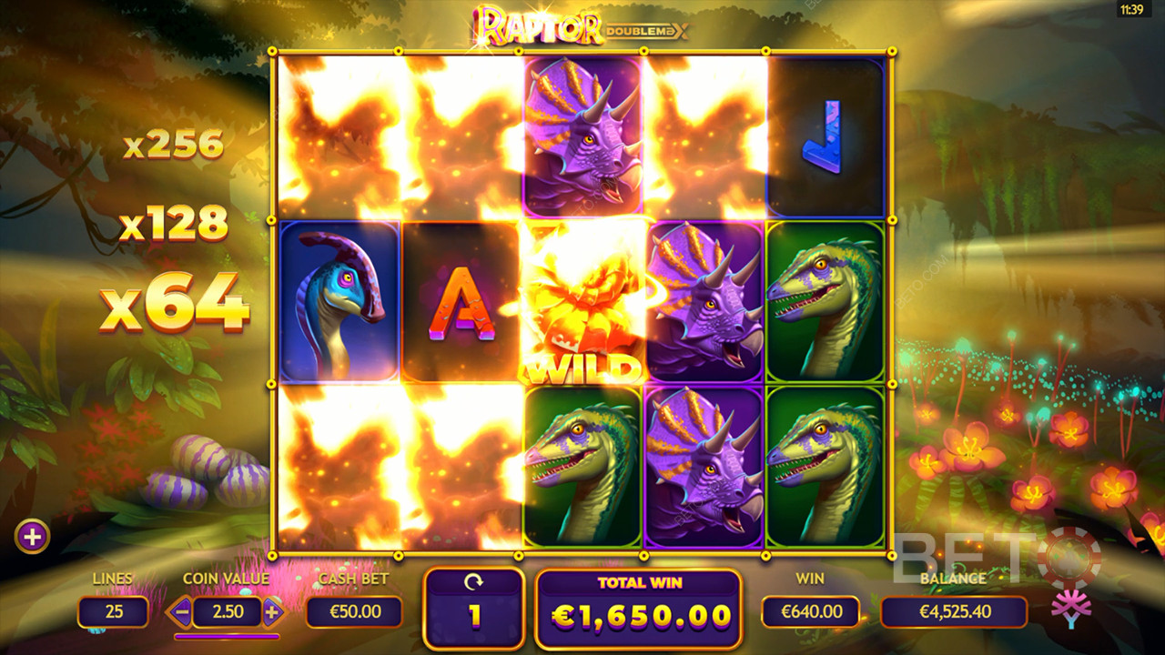 Đánh giá Raptor Doublemax của BETO Slots
