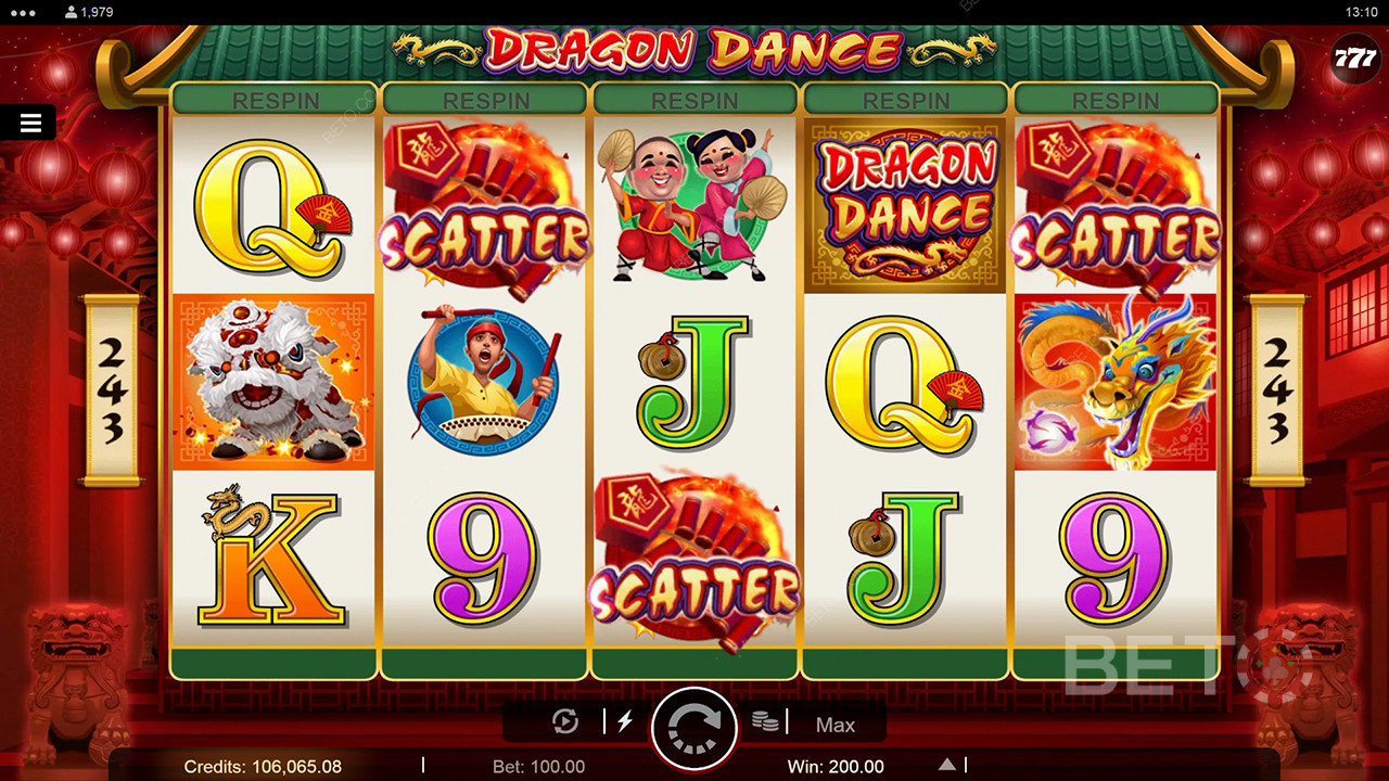 Đánh giá Dragon Dance của BETO Slots