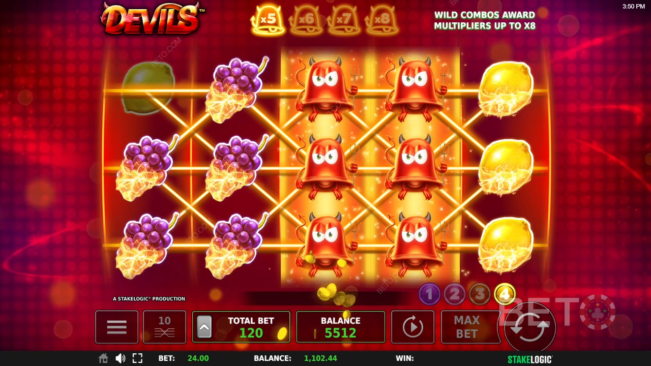 Đánh giá Devils của BETO Slots
