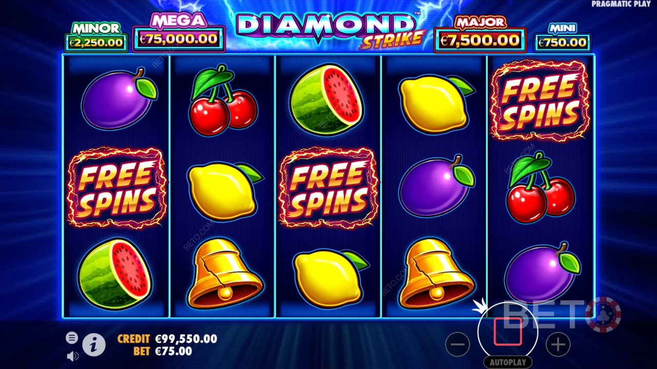 Đánh giá Diamond Strike của BETO Slots