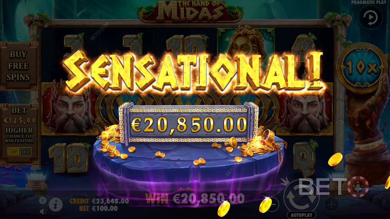 Chiến thắng giật gân trong trò chơi đánh bạc trực tuyến Midas