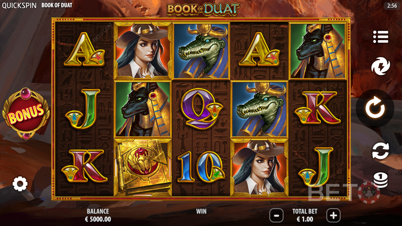 Đánh giá Book of Duat của BETO Slots