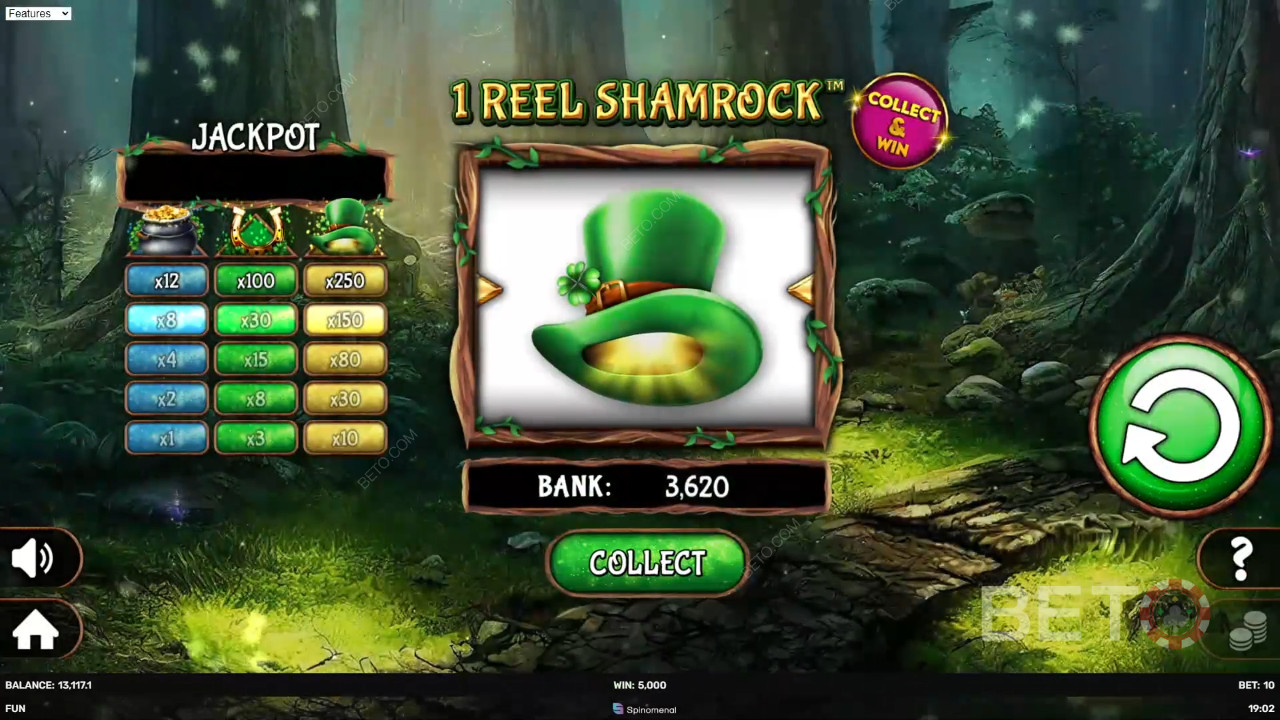 Đánh giá 1 Reel Shamrock của BETO Slots
