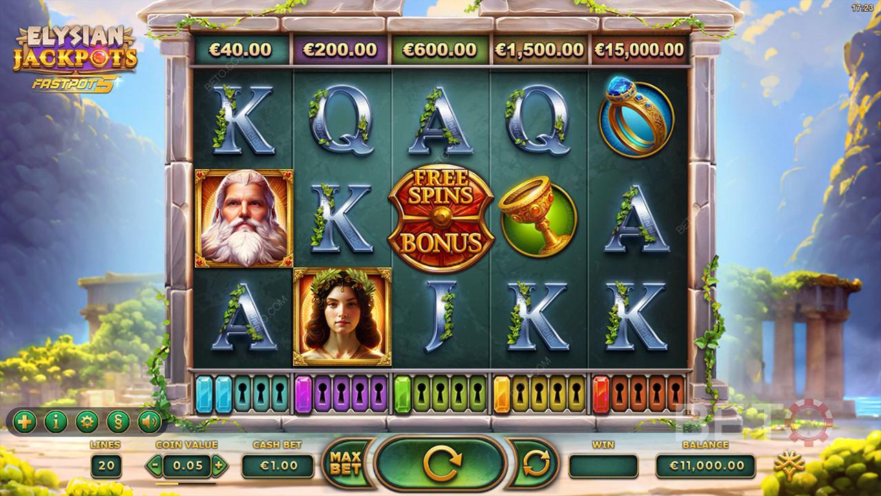 Elysian Jackpots Chơi Miễn Phí