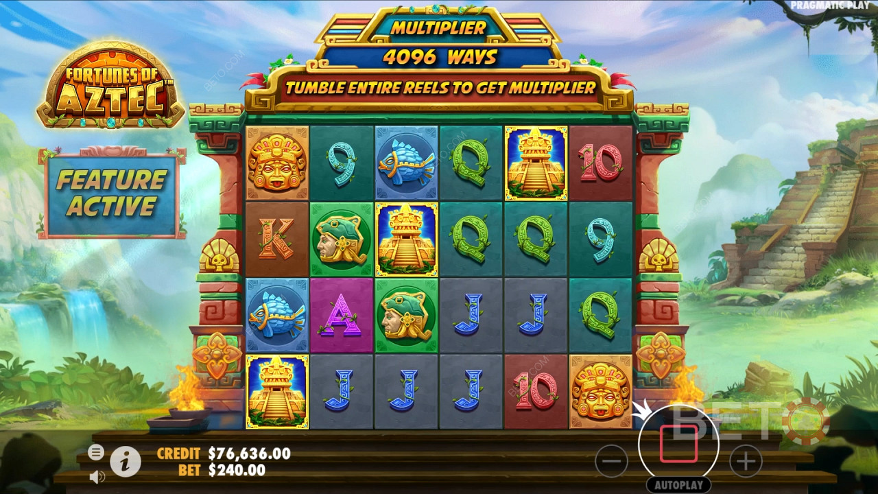 Vận may của người Aztec Đánh giá của BETO Slots