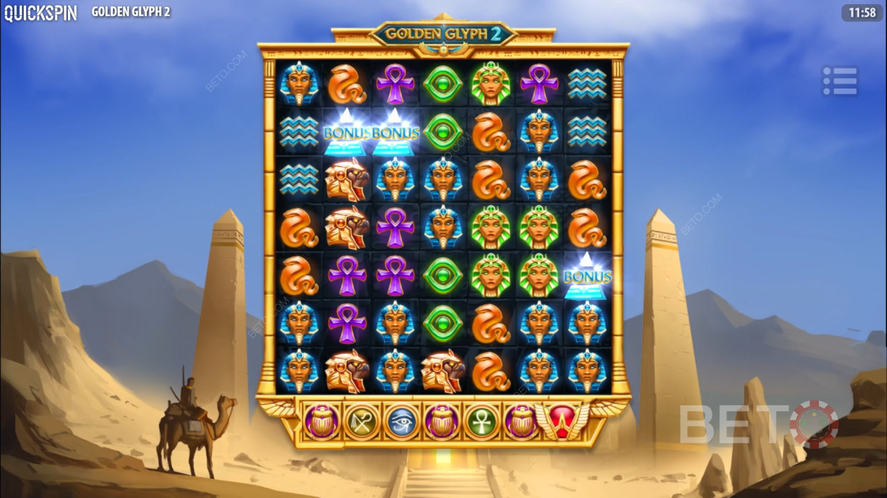 Đánh giá Golden Glyph 2 của BETO Slots