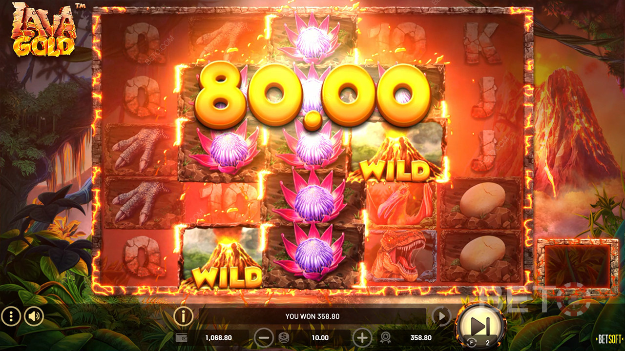 Đánh giá Lava Gold của BETO Slots
