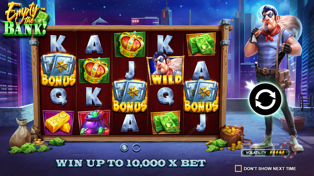 Làm trống bài đánh giá ngân hàng bằng BETO Slots