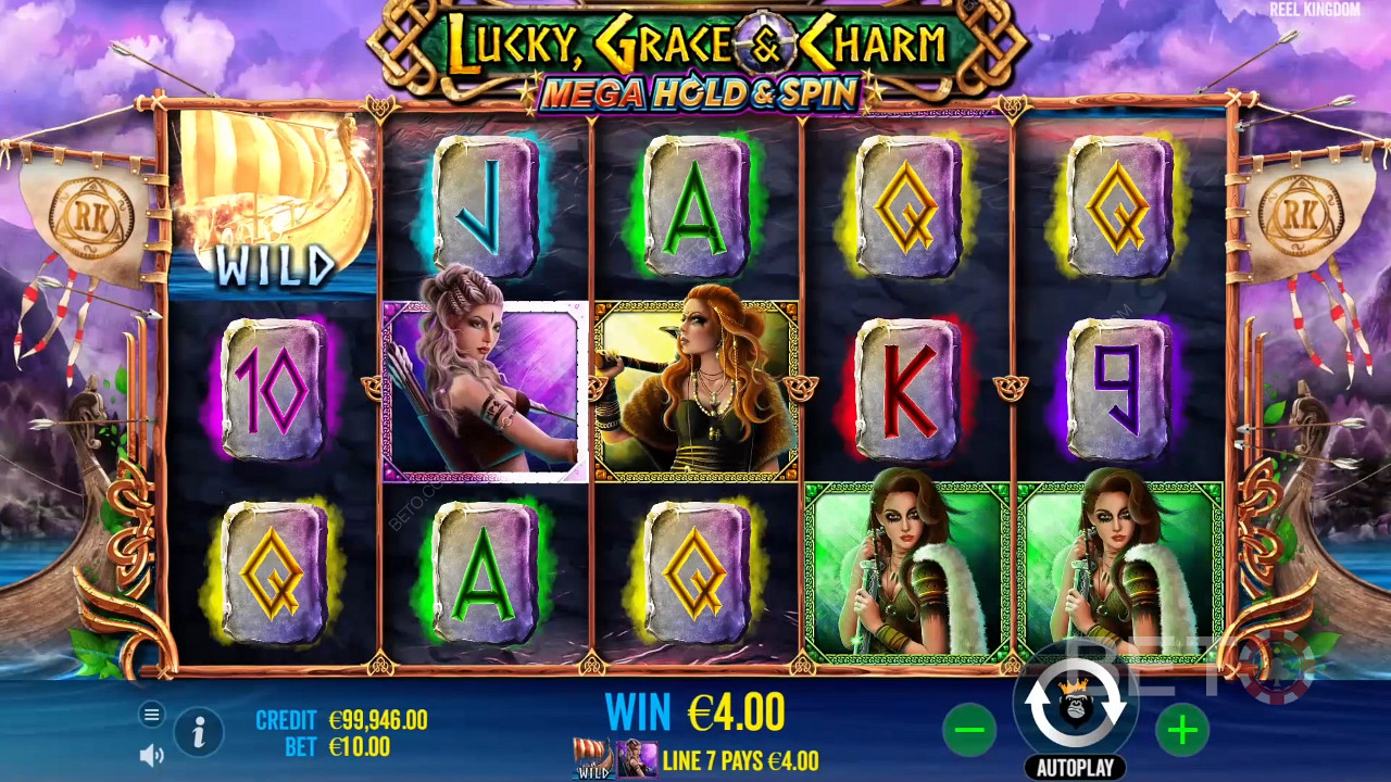 Đánh giá Lucky Grace And Charm của BETO Slots