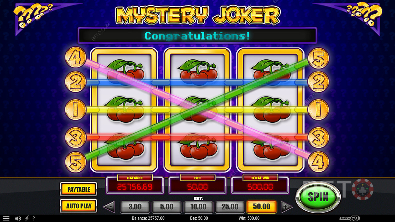 Đánh giá Mystery Joker của BETO Slots