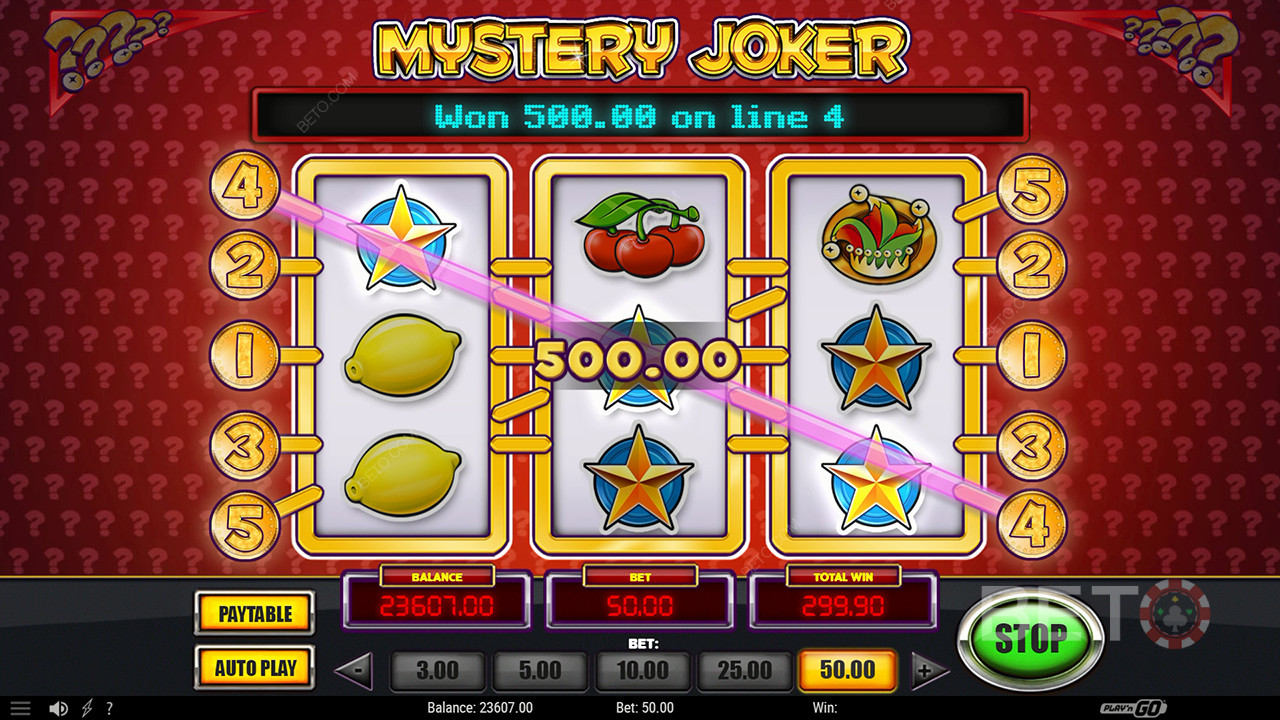 Máy đánh bạc trực tuyến Mystery Joker - Nhận định của chúng tôi