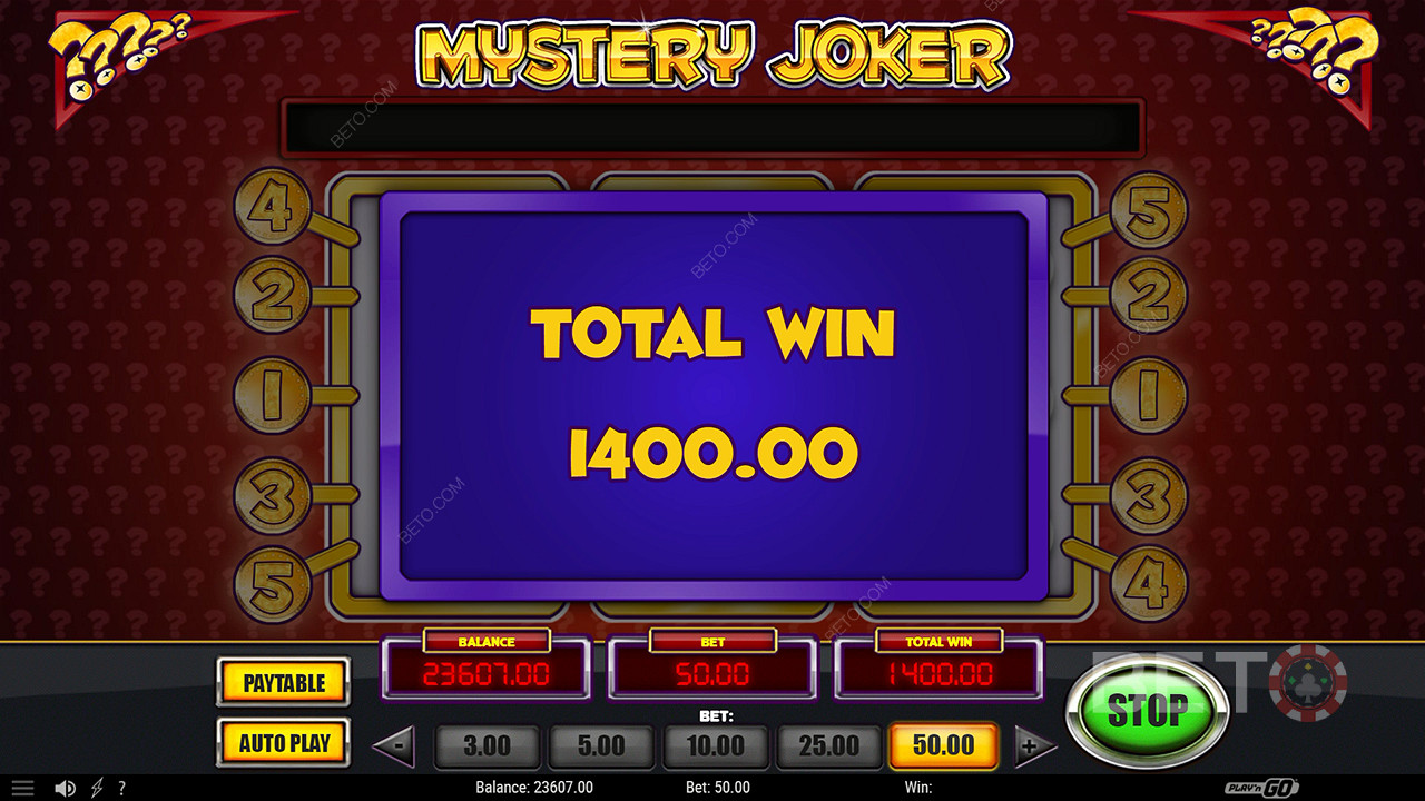 Thắng 6.020 lần tiền cược của bạn trong trò chơi video slot Mystery Joker!