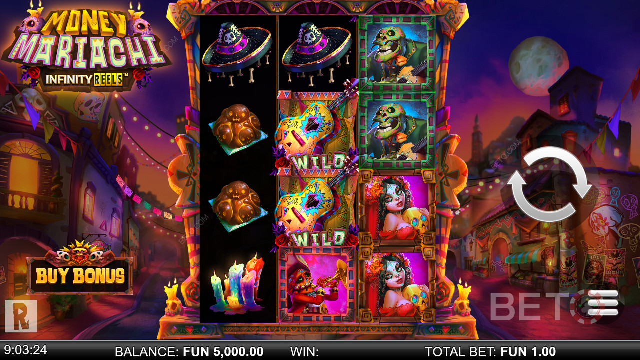 Money Mariachi Infinity Reels Chơi Miễn Phí
