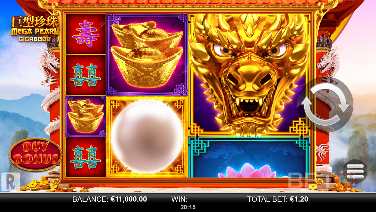 Đánh giá Megapearl Gigablox của BETO Slots