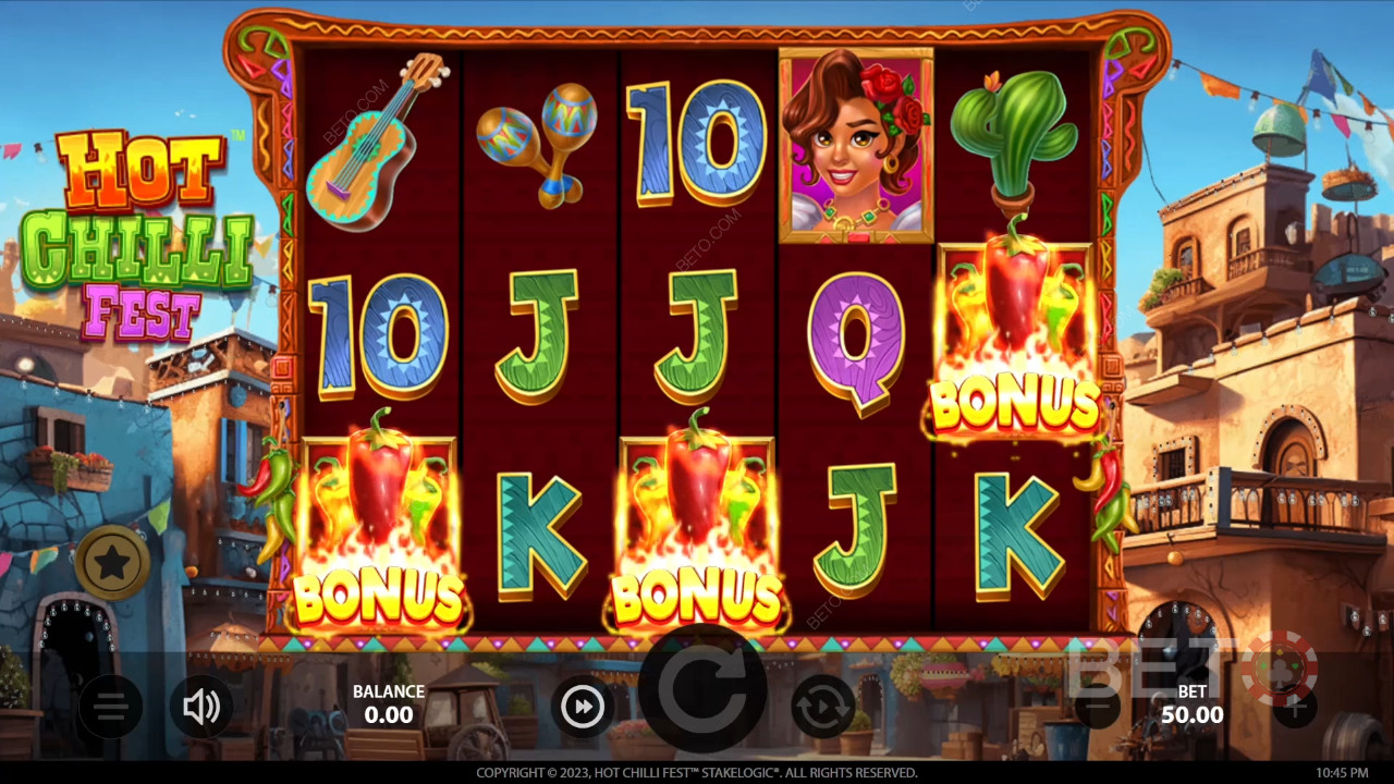 Đánh giá Hot Chilli Fest của BETO Slots