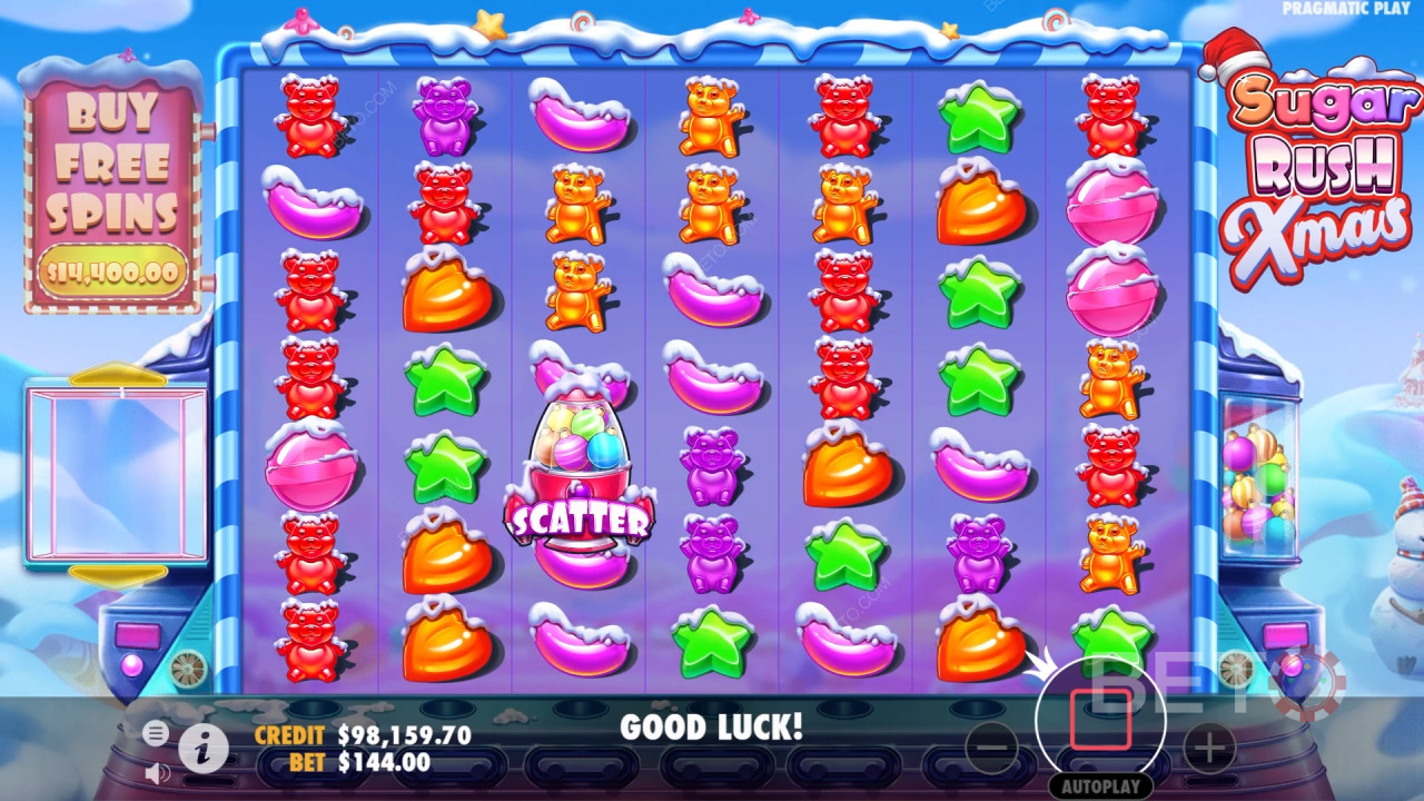 Đánh giá Sugar Rush Xmas của BETO Slots