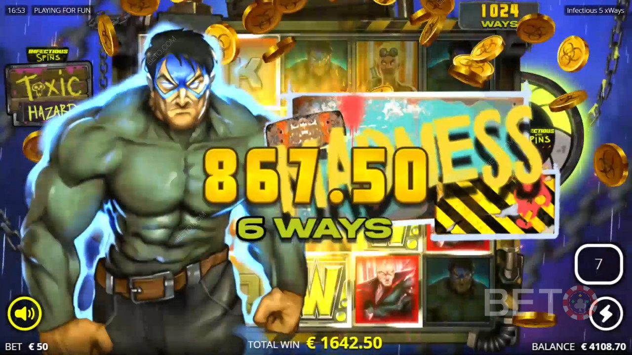 Đánh giá Infectious 5 của BETO Slots