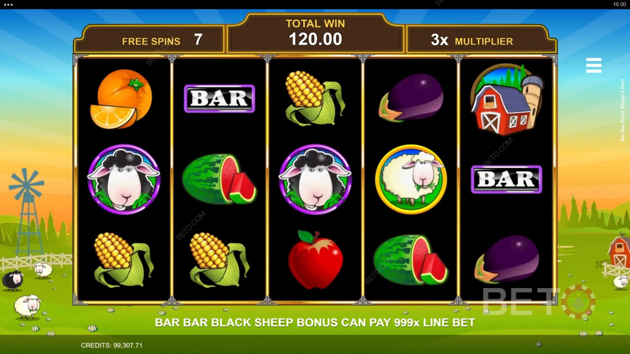 Đánh giá Bar Bar Black Sheep của BETO Slots