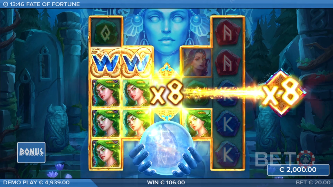 Đánh giá Fate of Fortune của BETO Slots