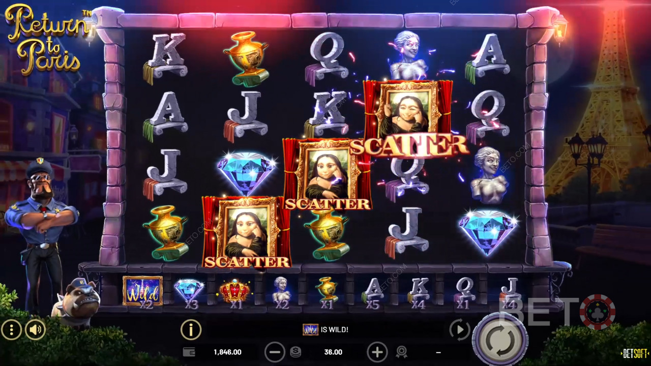 Đánh giá Return to Paris của BETO Slots