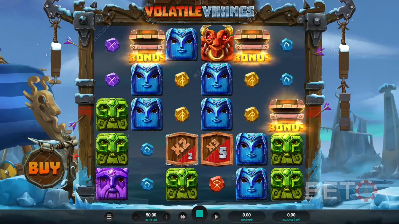 Đánh giá Volatile Vikings của BETO Slots