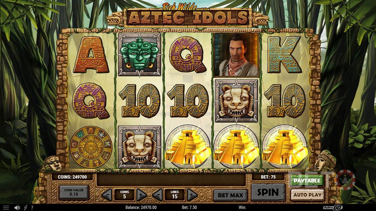 Đánh giá Aztec Idols của BETO Slots