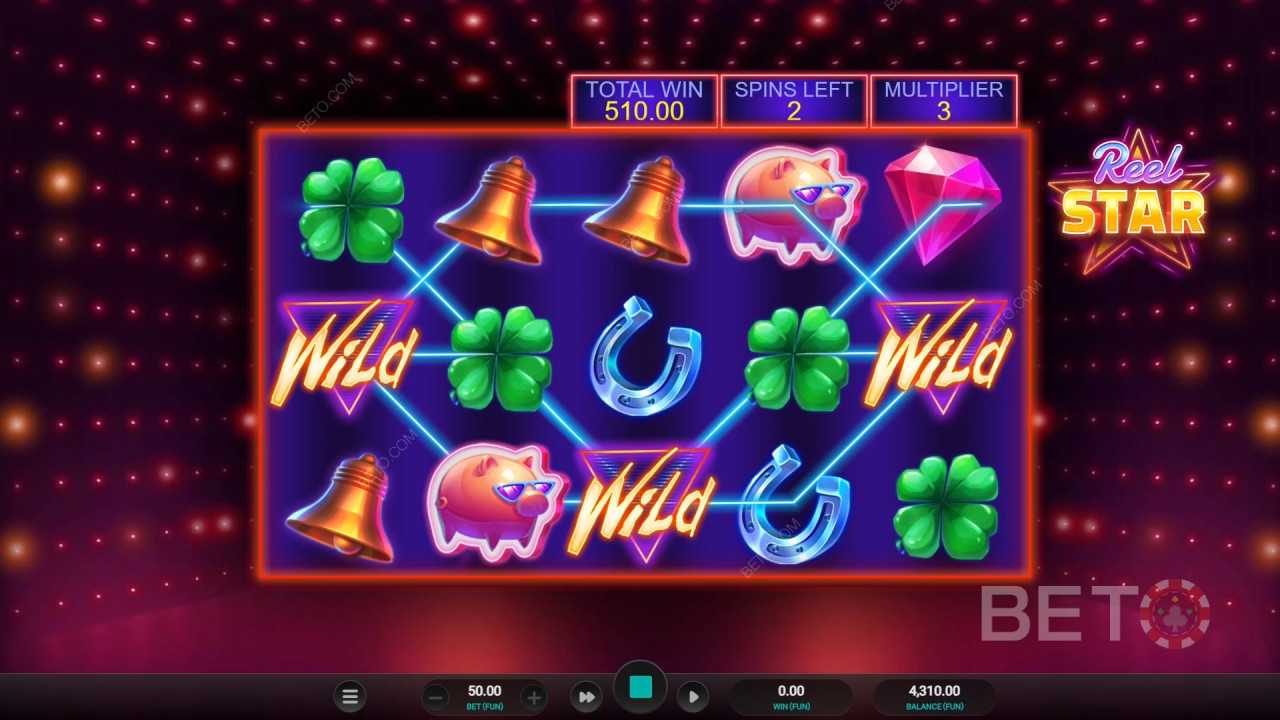 Đánh giá Reel Star của BETO Slots