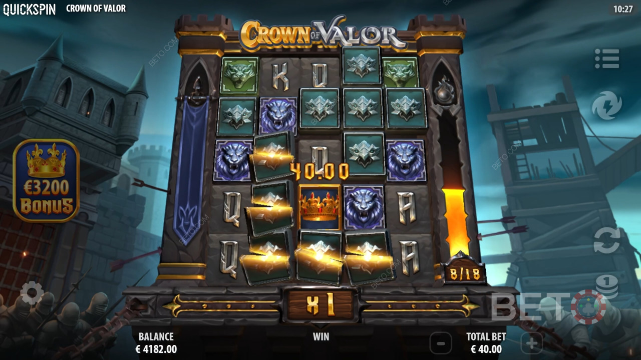 Crown of Valor: Máy đánh bạc Bạn có nên quay không?