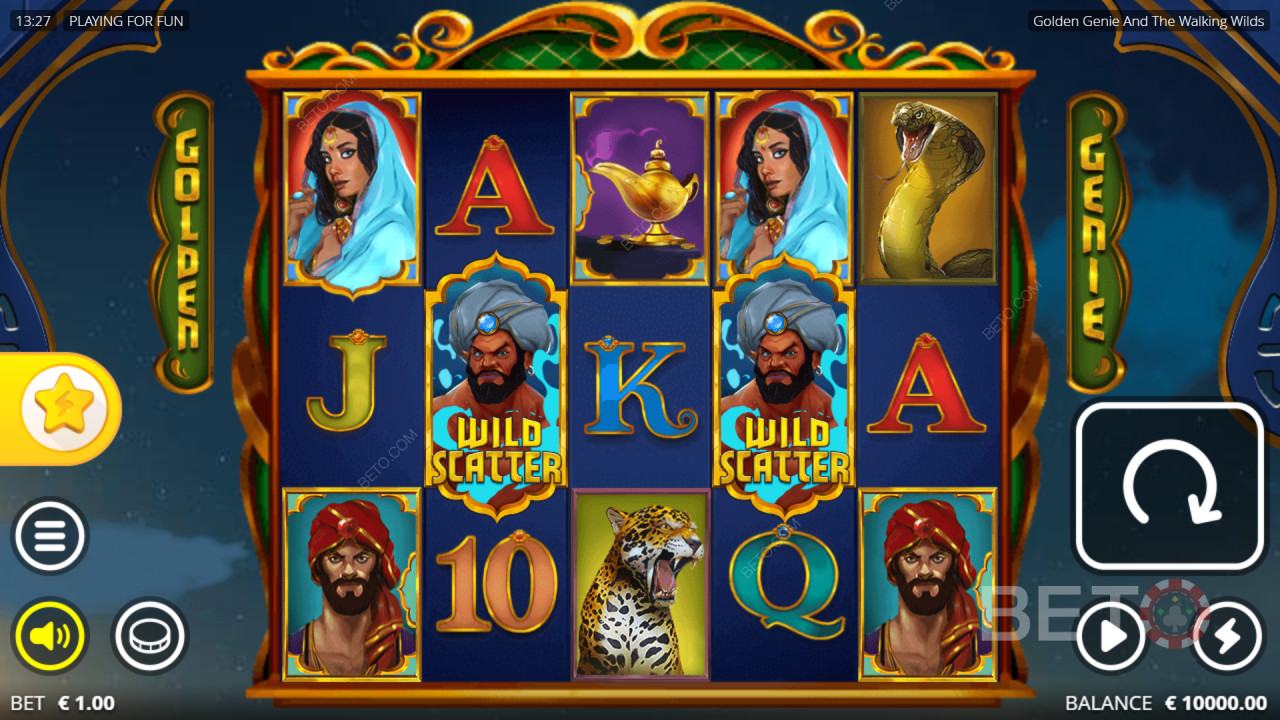 Đánh giá Golden Genie của BETO Slots