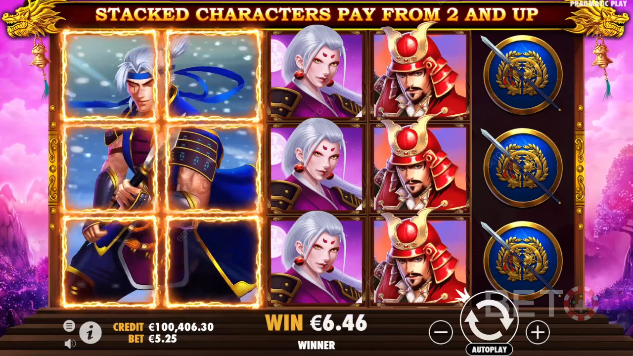 Cách chơi Rise of Samurai của Pragmatic Play