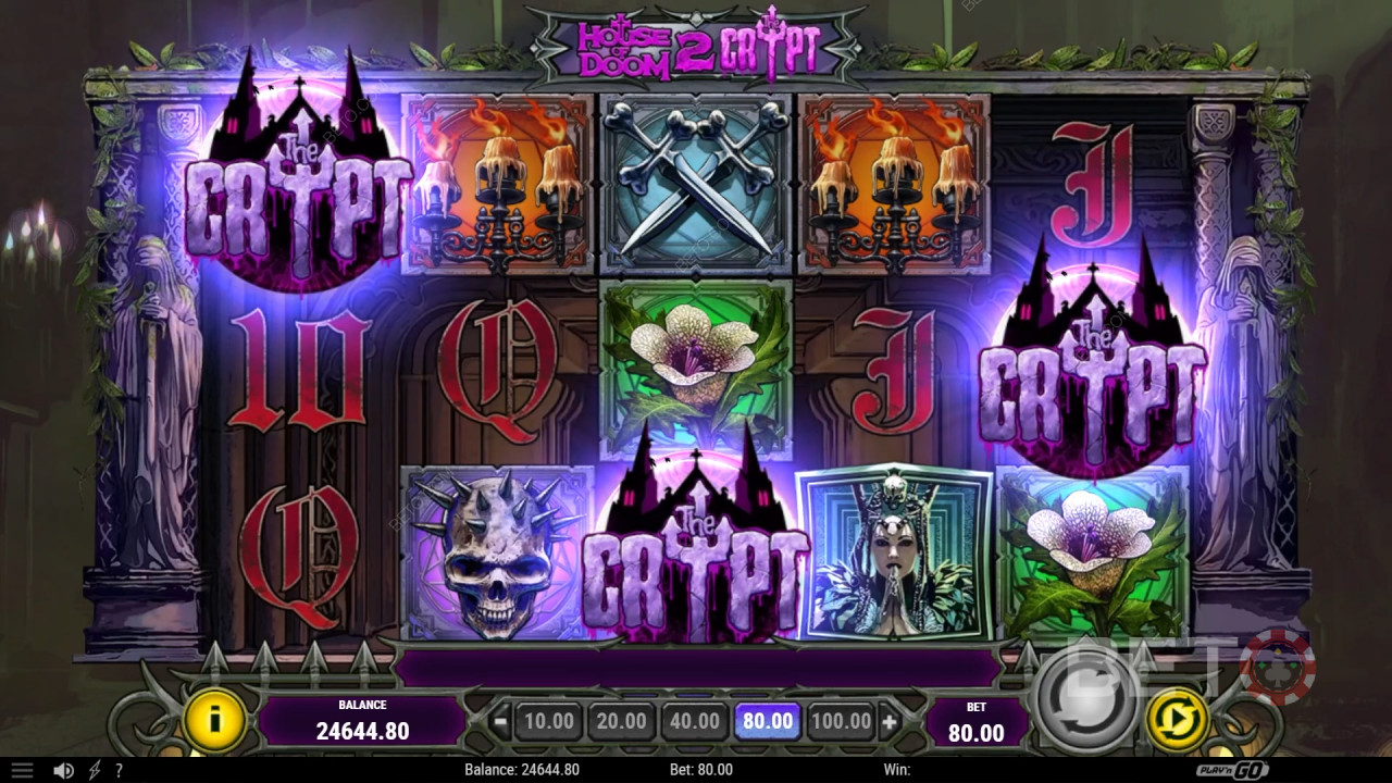Đánh giá House of Doom 2 The Crypt của BETO Slots