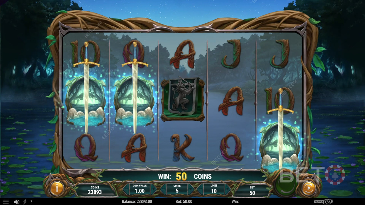 Đánh giá về Chúa tể Merlin và Quý bà của Hồ của BETO Slots