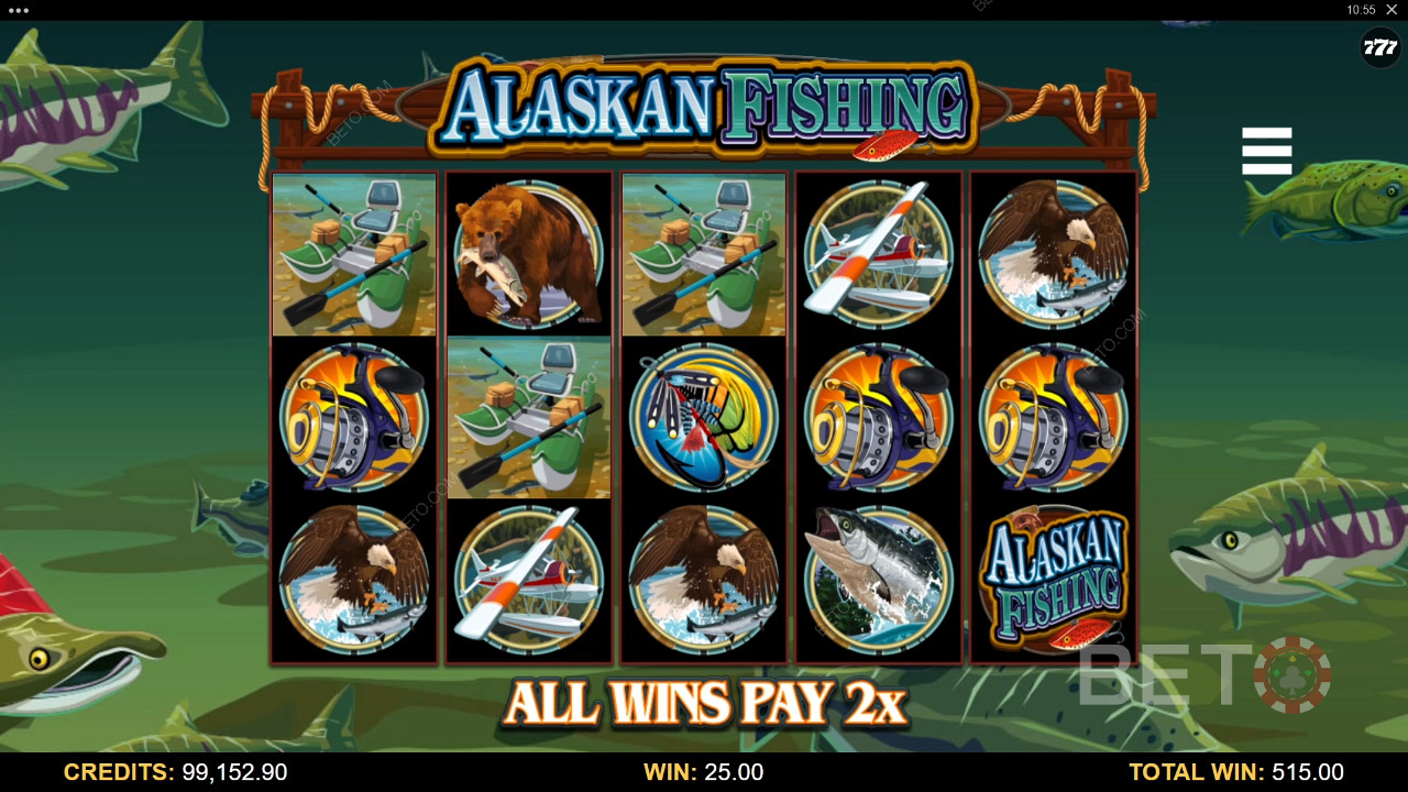Máy đánh bạc trực tuyến Alaskan Fishing - Phán quyết của chúng tôi