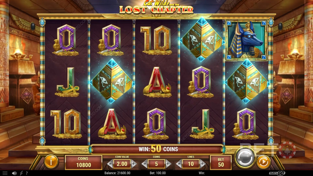Đánh giá Cat Wilde and the Lost Chapter của BETO Slots
