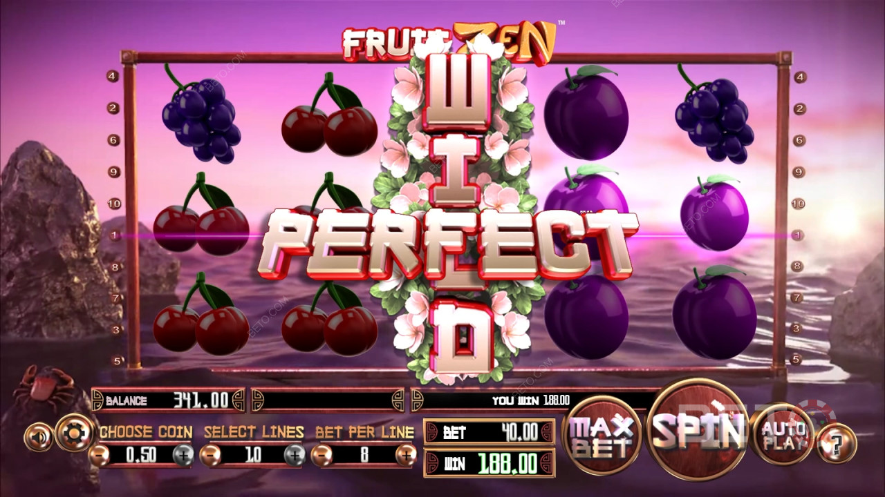 Đánh giá Fruit Zen của BETO Slots