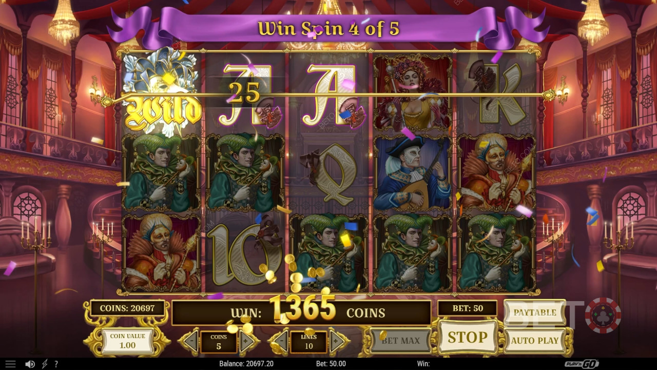 Hướng dẫn chơi trò chơi Royal Masquerade của Play