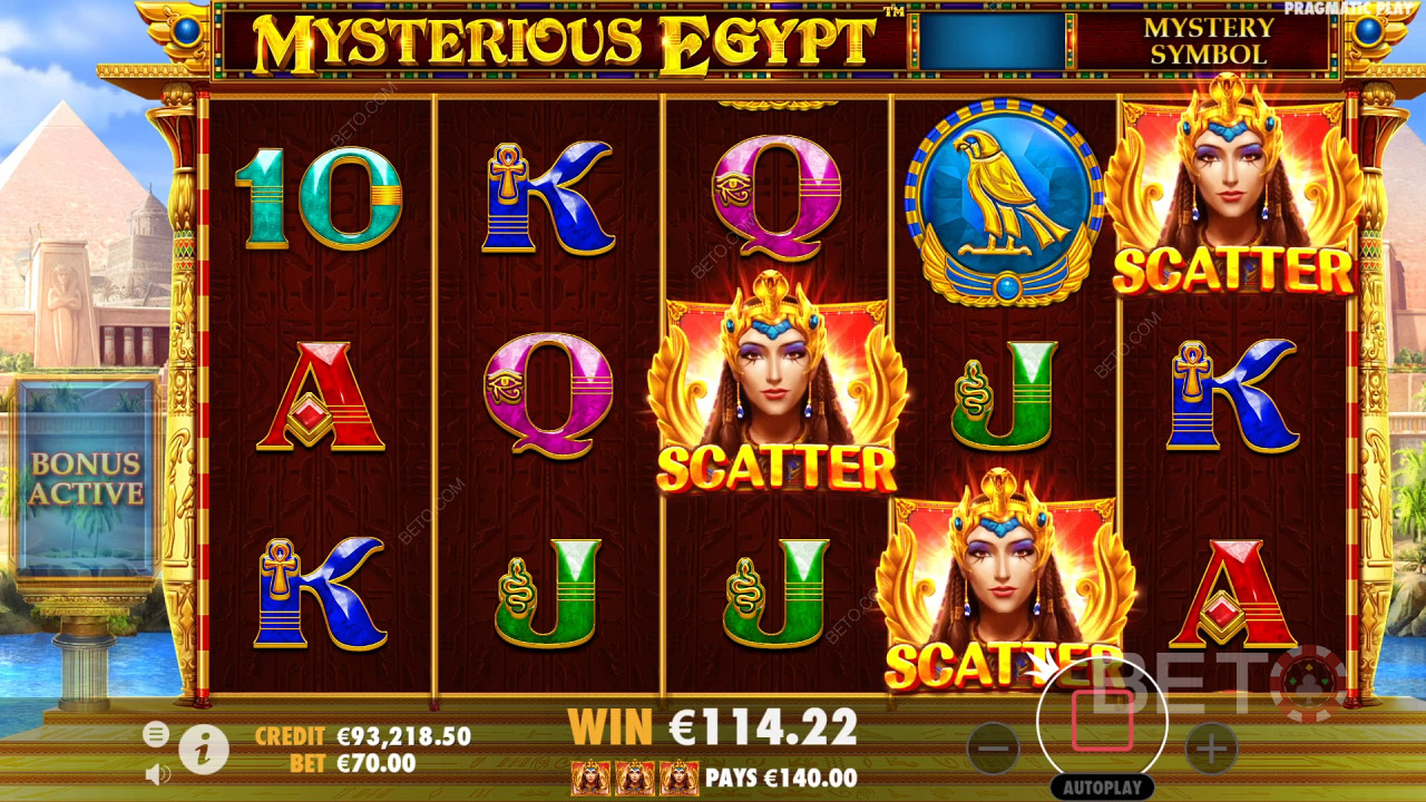 Đánh giá về Ai Cập bí ẩn của BETO Slots