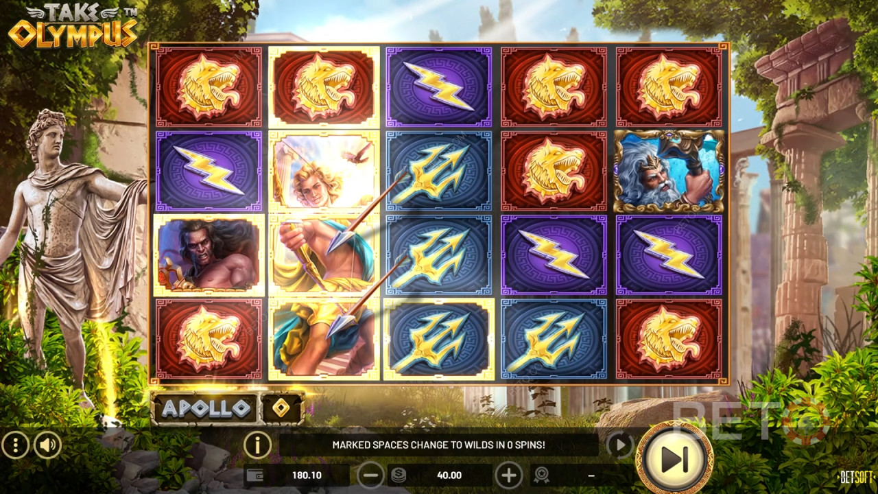 Đánh giá Olympus của BETO Slots