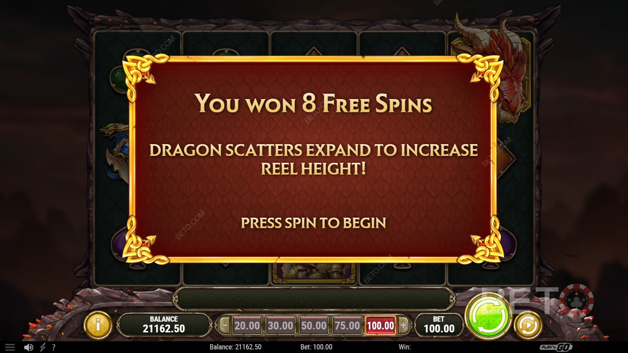 Giải thích về các tính năng bổ sung trong Dragon Maiden của Play