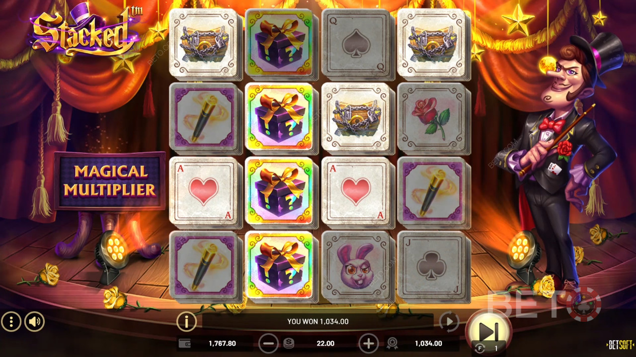 Đánh giá Stacked của BETO Slots