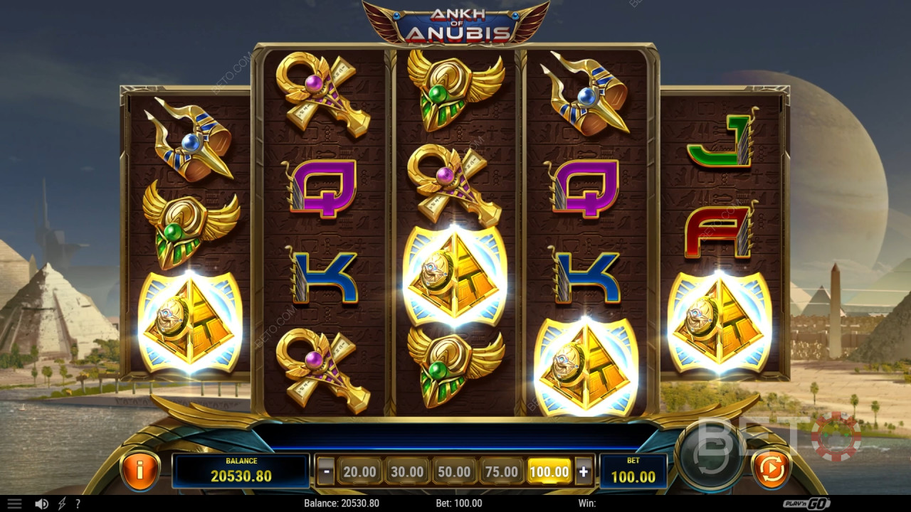 Đánh giá Ankh of Anubis của BETO Slots