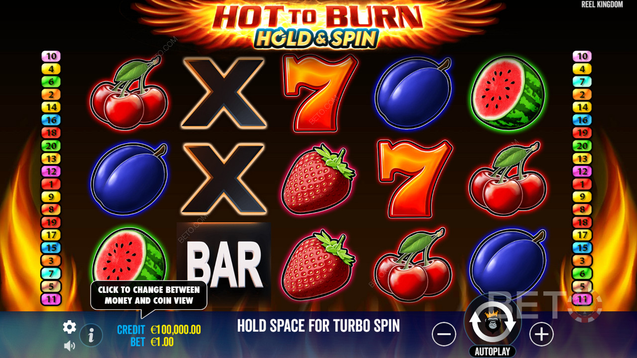 Đánh giá Hot To Burn Hold And Spin của BETO Slots