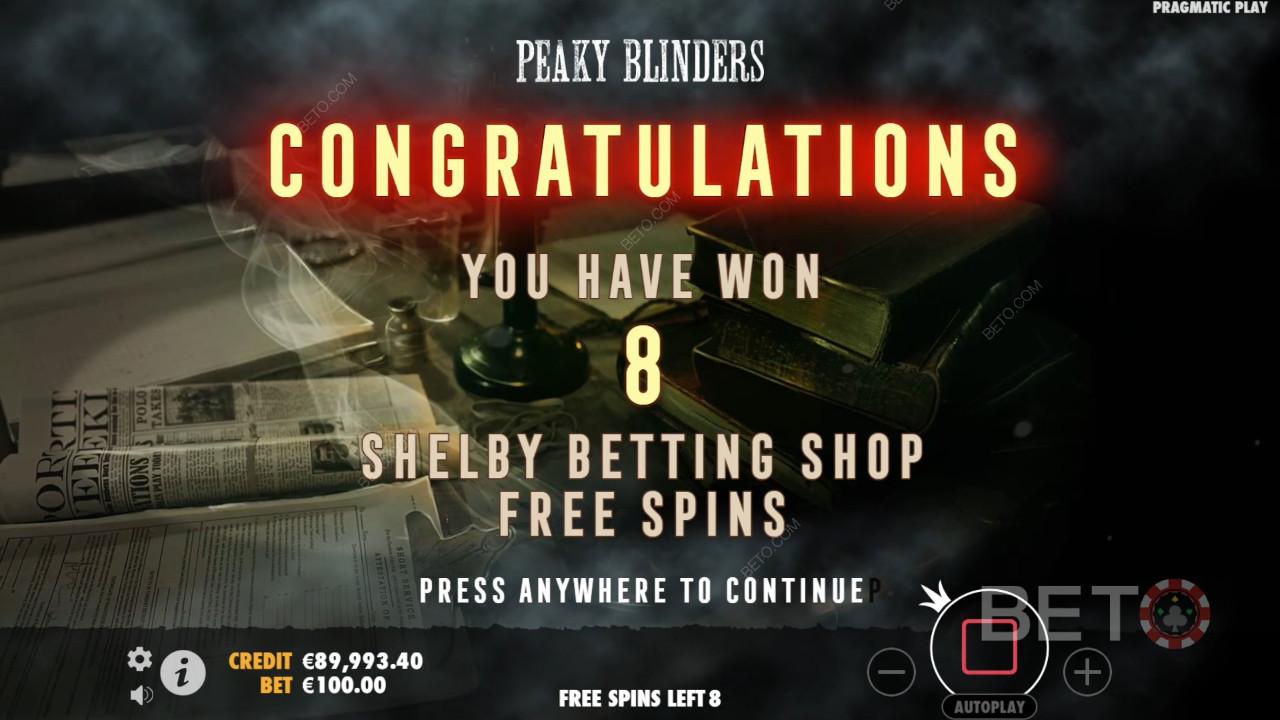 Các tính năng bổ sung được giải thích trong Peaky Blinders bởi Pragmatic Play