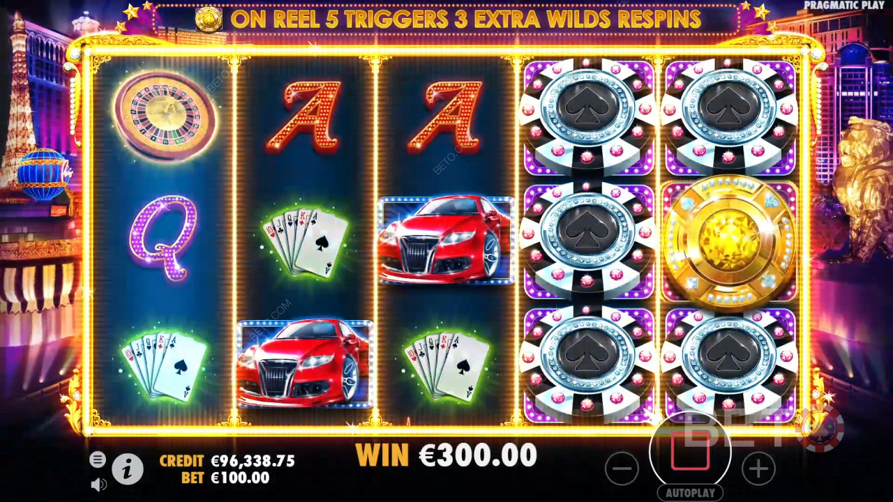 Đánh giá đêm Vegas của BETO Slots
