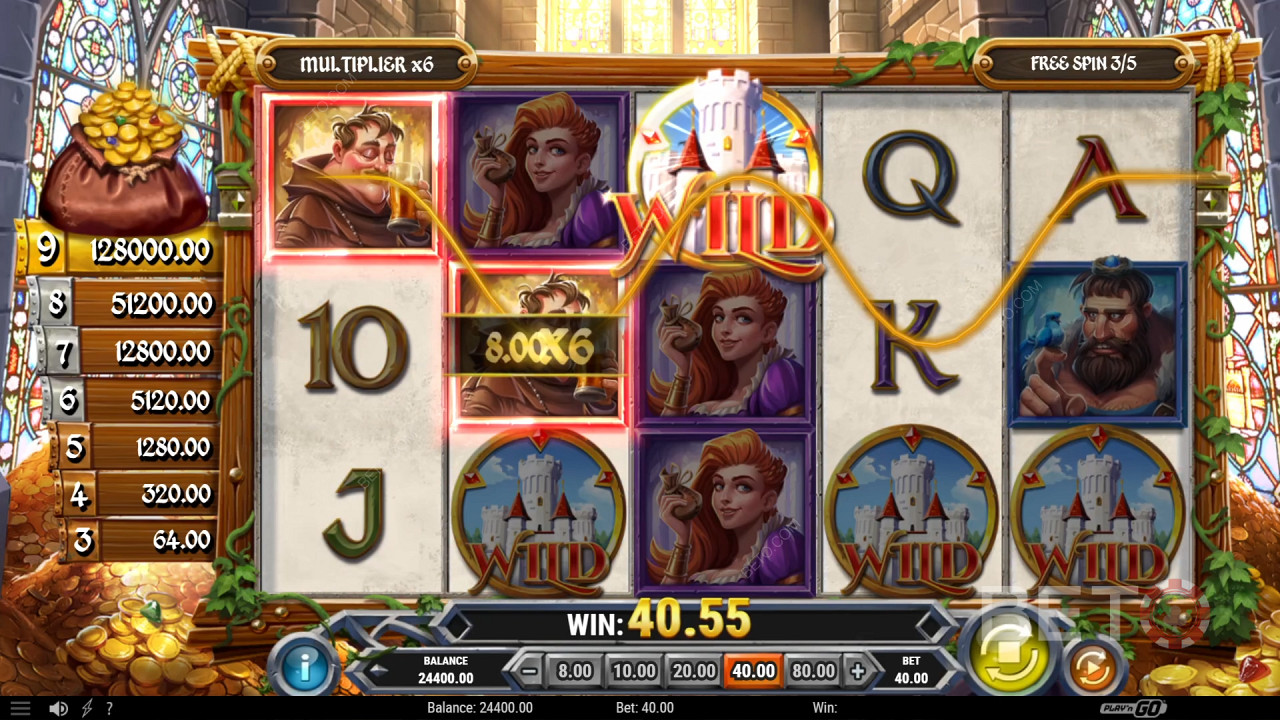 Cách chơi Sherwood Gold của Play