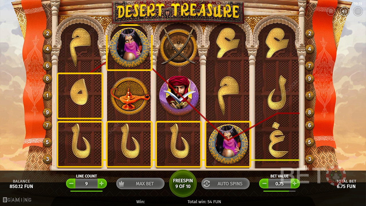 Desert Treasure (BGaming)  Chơi Miễn Phí