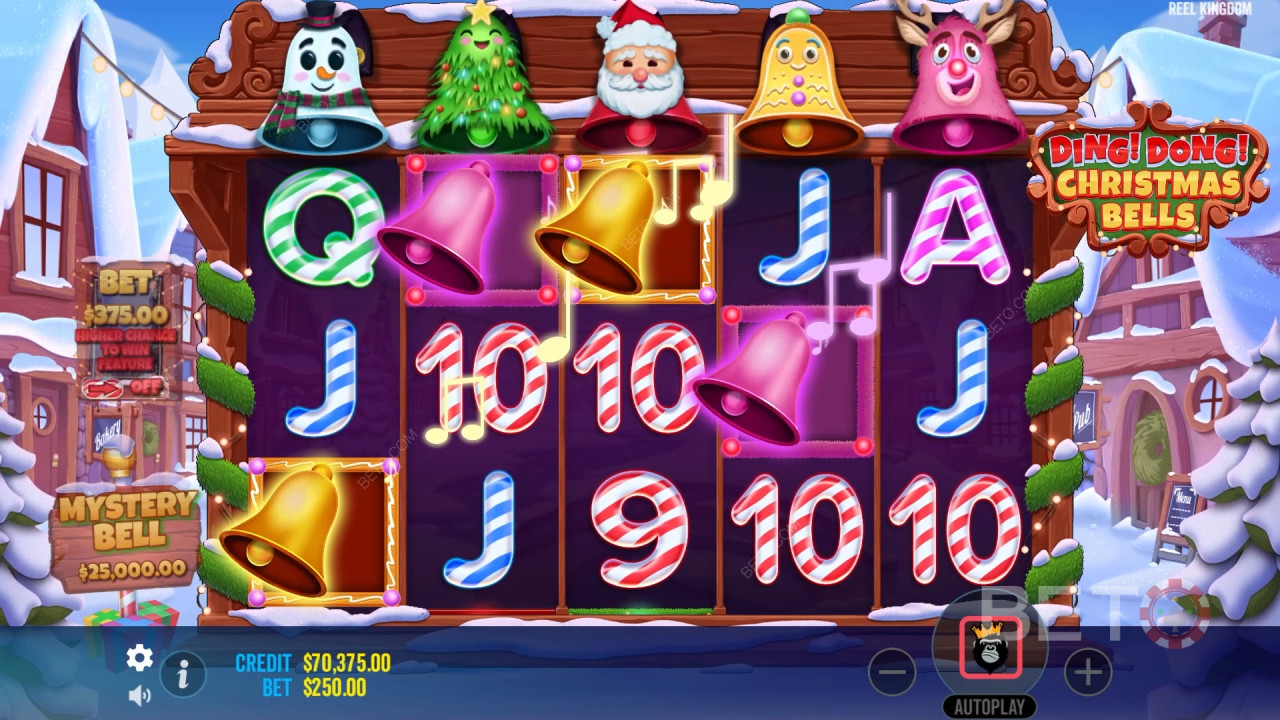 Đánh giá Ding Dong Christmas Bells của BETO Slots